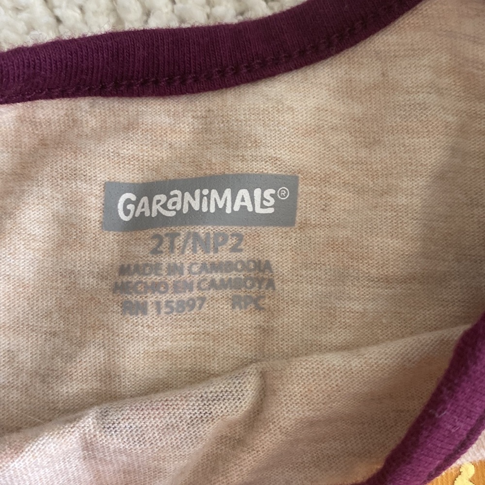 Toddler Girls Fox Matching Set - Picture 2 of 3